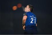 19 March 2021; Hugh O'Sullivan of Leinster during the Guinness PRO14 match between Leinster and Ospreys at RDS Arena in Dublin. Photo by Piaras Ó Mídheach/Sportsfile