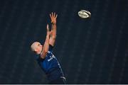 19 March 2021; Devin Toner of Leinster wins possession in the lineout during the Guinness PRO14 match between Leinster and Ospreys at RDS Arena in Dublin. Photo by Piaras Ó Mídheach/Sportsfile