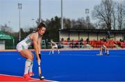 16 March 2021; Sarah Torrans of Ireland during the SoftCo Series International Hockey match between Ireland and Great Britain at Queens University Sports Grounds in Belfast. Photo by Ramsey Cardy/Sportsfile