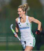 16 March 2021; Nicci Daly of Ireland during the SoftCo Series International Hockey match between Ireland and Great Britain at Queens University Sports Grounds in Belfast. Photo by Ramsey Cardy/Sportsfile