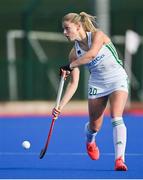 16 March 2021; Chloe Watkins of Ireland during the SoftCo Series International Hockey match between Ireland and Great Britain at Queens University Sports Grounds in Belfast. Photo by Ramsey Cardy/Sportsfile