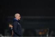 19 March 2021; Leinster Senior Coach Stuart Lancaster prior to the Guinness PRO14 match between Leinster and Ospreys at RDS Arena in Dublin. Photo by Ramsey Cardy/Sportsfile