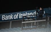 19 March 2021; Leinster Performance analyst Juliett Fortune during the Guinness PRO14 match between Leinster and Ospreys at RDS Arena in Dublin. Photo by Ramsey Cardy/Sportsfile