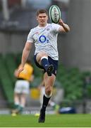 20 March 2021; Owen Farrell of England ahead of the Guinness Six Nations Rugby Championship match between Ireland and England at Aviva Stadium in Dublin. Photo by Brendan Moran/Sportsfile