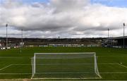 20 March 2021; A general view inside the stadium prior to the SSE Airtricity League Premier Division match between Finn Harps and Bohemians at Finn Park in Ballybofey, Donegal. Photo by Harry Murphy/Sportsfile