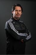 11 February 2021; Manager Sean Byrne poses during the Bohemian FC portraits session ahead of the 2021 SSE Airtricity Women's National League season at the Oscar Traynor Coaching & Development Centre in Dublin. Photo by Stephen McCarthy/Sportsfile
