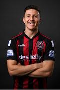 16 March 2021; Keith Buckley during a Bohemians portrait session ahead of the 2021 SSE Airtricity League Premier Division season at DCU in Dublin. Photo by Stephen McCarthy/Sportsfile