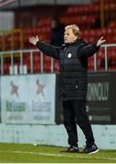 20 March 2021; Sligo Rovers manager Liam Buckley during the SSE Airtricity League Premier Division match between Sligo Rovers and Dundalk at The Showgrounds in Sligo. Photo by Stephen McCarthy/Sportsfile