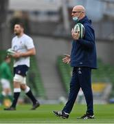 20 March 2021; England defence coach John Mitchell prior to the Guinness Six Nations Rugby Championship match between Ireland and England at Aviva Stadium in Dublin. Photo by Brendan Moran/Sportsfile