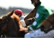 21 March 2021; Cosa Sara, centre, and Smark Remark, behind, leave the stalls at the start of the during the Big Picture Communications Fillies Maiden at The Curragh Racecourse in Kildare. Photo by Seb Daly/Sportsfile