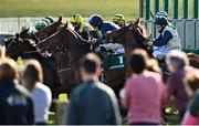 21 March 2021; Runners and riders leave the stalls for the start of the Paddy Power Madrid Handicap at The Curragh Racecourse in Kildare. Photo by Seb Daly/Sportsfile