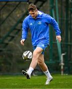 22 March 2021; Jordan Larmour during Leinster Rugby squad training at UCD in Dublin. Photo by Ramsey Cardy/Sportsfile