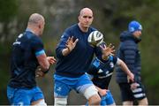 22 March 2021; Devin Toner during Leinster Rugby squad training at UCD in Dublin. Photo by Ramsey Cardy/Sportsfile