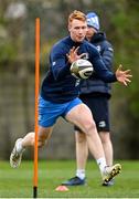 22 March 2021; Ciarán Frawley during Leinster Rugby squad training at UCD in Dublin. Photo by Ramsey Cardy/Sportsfile