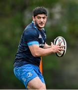 22 March 2021; Vakh Abdaladze during Leinster Rugby squad training at UCD in Dublin. Photo by Ramsey Cardy/Sportsfile