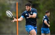 22 March 2021; Vakh Abdaladze during Leinster Rugby squad training at UCD in Dublin. Photo by Ramsey Cardy/Sportsfile