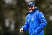 22 March 2021; Elite Player Development Officer Kieran Hallett during Leinster Rugby squad training at UCD in Dublin. Photo by Ramsey Cardy/Sportsfile