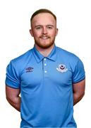 22 March 2021; Strength and Conditioning Coach Conor Tully during a Drogheda United squad portrait session at Drogheda Institute for Further Education in Drogheda, Louth. Photo by Harry Murphy/Sportsfile