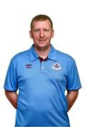 22 March 2021; Kitman Barry Sanfey during a Drogheda United squad portrait session at Drogheda Institute for Further Education in Drogheda, Louth. Photo by Harry Murphy/Sportsfile