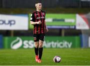 20 March 2021; James Finnerty of Bohemians during the SSE Airtricity League Premier Division match between Finn Harps and Bohemians at Finn Park in Ballybofey, Donegal. Photo by Harry Murphy/Sportsfile