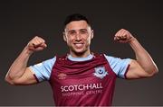 22 March 2021; Chris Lyons during a Drogheda United squad portrait session at Drogheda Institute for Further Education in Drogheda, Louth. Photo by Harry Murphy/Sportsfile