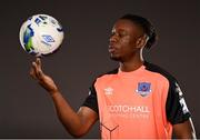 22 March 2021; David Odumosu during a Drogheda United squad portrait session at Drogheda Institute for Further Education in Drogheda, Louth. Photo by Harry Murphy/Sportsfile