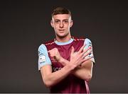 22 March 2021; Killian Phillips during a Drogheda United squad portrait session at Drogheda Institute for Further Education in Drogheda, Louth. Photo by Harry Murphy/Sportsfile