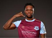 22 March 2021; Jordan Adeyemo during a Drogheda United squad portrait session at Drogheda Institute for Further Education in Drogheda, Louth. Photo by Harry Murphy/Sportsfile