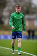23 March 2021; Mason O’Malley during a Republic of Ireland U21's training session at Colliers Park in Wrexham, Wales. Photo by David Rawcliffe/Sportsfile