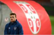 23 March 2021; Mark Travers during a Republic of Ireland training session at Stadion Rajko Mitic in Belgrade, Serbia. Photo by Stephen McCarthy/Sportsfile