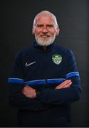 22 March 2021; Kitman Joe Walsh during a Cabinteely FC squad portraits session at Stradbrook in Dublin. Photo by Eóin Noonan/Sportsfile