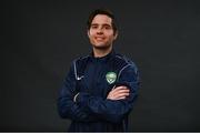 22 March 2021; Strength and Conditioning coach Niall Egan during a Cabinteely FC squad portraits session at Stradbrook in Dublin. Photo by Eóin Noonan/Sportsfile