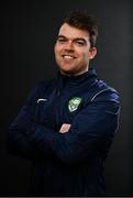 22 March 2021; Video Analyst Dillon Foley during a Cabinteely FC squad portraits session at Stradbrook in Dublin. Photo by Eóin Noonan/Sportsfile
