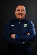22 March 2021; Goalkeeping coach John Power during a Cabinteely FC squad portraits session at Stradbrook in Dublin. Photo by Eóin Noonan/Sportsfile