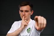 22 March 2021; Cian Kelly during a Cabinteely FC squad portraits session at Stradbrook in Dublin. Photo by Eóin Noonan/Sportsfile