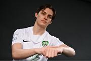 22 March 2021; Zak O'Neill during a Cabinteely FC squad portraits session at Stradbrook in Dublin. Photo by Eóin Noonan/Sportsfile