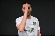 22 March 2021; Alex Aspil during a Cabinteely FC squad portraits session at Stradbrook in Dublin. Photo by Eóin Noonan/Sportsfile