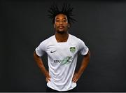 22 March 2021; Jamin Nwanze during a Cabinteely FC squad portraits session at Stradbrook in Dublin. Photo by Eóin Noonan/Sportsfile