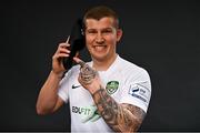 22 March 2021; Lloyd Buckley during a Cabinteely FC squad portraits session at Stradbrook in Dublin. Photo by Eóin Noonan/Sportsfile