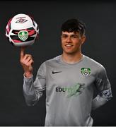 22 March 2021; Peter Quinlan during a Cabinteely FC squad portraits session at Stradbrook in Dublin. Photo by Eóin Noonan/Sportsfile