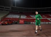24 March 2021; Ciaran Clark of Republic of Ireland before the FIFA World Cup 2022 qualifying group A match between Serbia and Republic of Ireland at Stadion Rajko Mitic in Belgrade, Serbia. Photo by Stephen McCarthy/Sportsfile