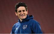 24 March 2021; Republic of Ireland coach Keith Andrews before the FIFA World Cup 2022 qualifying group A match between Serbia and Republic of Ireland at Stadion Rajko Mitic in Belgrade, Serbia. Photo by Stephen McCarthy/Sportsfile
