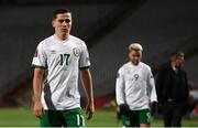 24 March 2021; Josh Cullen of Republic of Ireland during the FIFA World Cup 2022 qualifying group A match between Serbia and Republic of Ireland at Stadion Rajko Mitic in Belgrade, Serbia. Photo by Stephen McCarthy/Sportsfile