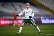 24 March 2021; Aaron Connolly of Republic of Ireland during the FIFA World Cup 2022 qualifying group A match between Serbia and Republic of Ireland at Stadion Rajko Mitic in Belgrade, Serbia. Photo by Stephen McCarthy/Sportsfile