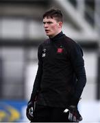25 March 2021; Niall Brady during a Dundalk training session at Oriel Park in Dundalk, Louth.  Photo by Ben McShane/Sportsfile