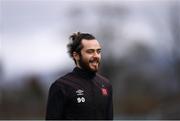 25 March 2021; Jesus Perez during a Dundalk training session at Oriel Park in Dundalk, Louth.  Photo by Ben McShane/Sportsfile