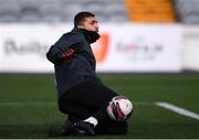 25 March 2021; Alessio Abibi during a Dundalk training session at Oriel Park in Dundalk, Louth.  Photo by Ben McShane/Sportsfile