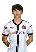 25 March 2021; Han Jeongwoo during a Dundalk portrait session ahead of the 2021 SSE Airtricity League Premier Division season at Oriel Park in Dundalk, Louth.  Photo by Harry Murphy/Sportsfile