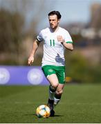 26 March 2021; Will Ferry of Republic of Ireland during the U21 International friendly match between Wales and Republic of Ireland at Colliers Park in Wrexham, Wales. Photo by David Rawcliffe/Sportsfile