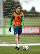 26 March 2021; Darragh Lenihan during a Republic of Ireland training session at the FAI National Training Centre in Abbotstown, Dublin. Photo by Seb Daly/Sportsfile